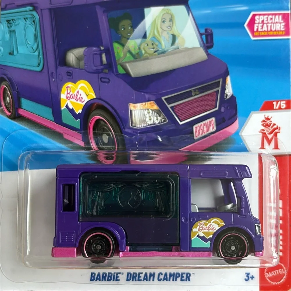 Purple Barbie Dream Camper Mobile Home Hot Wheels Van Hotwheels Toy 2026 New